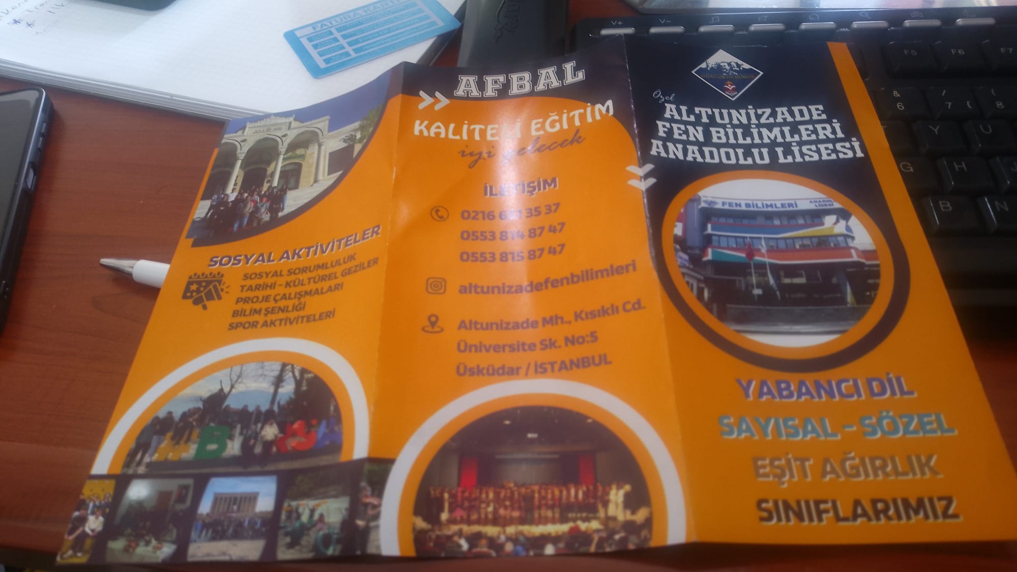 Broşür Baskı ve Kaşe yapımı