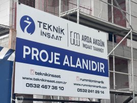 İnşaat Tabelası