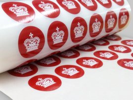 Sticker, Etiket